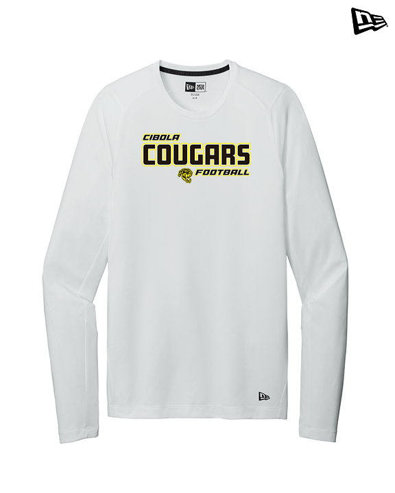 Cibola HS Football Bold - New Era Performance Long Sleeve