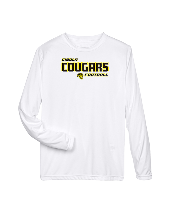 Cibola HS Football Bold - Performance Longsleeve