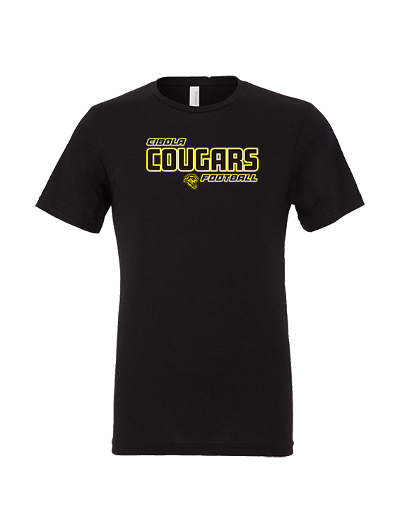 Cibola HS Football Bold - Tri-Blend Shirt