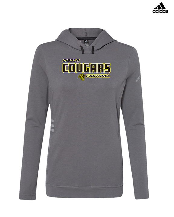 Cibola HS Football Bold - Womens Adidas Hoodie