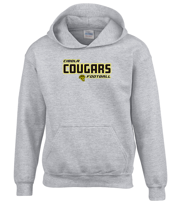 Cibola HS Football Bold - Youth Hoodie