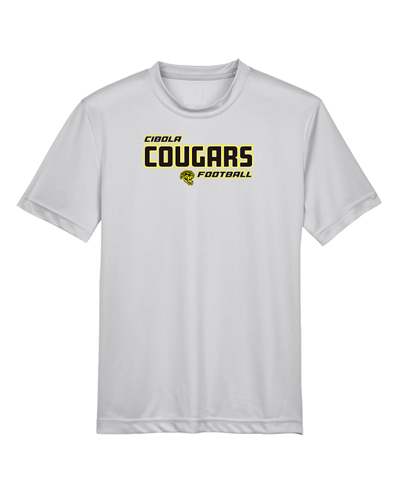 Cibola HS Football Bold - Youth Performance Shirt