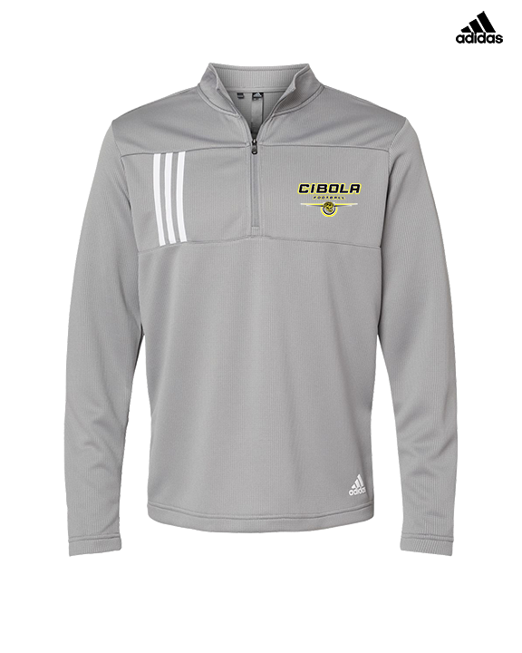 Cibola HS Football Design - Mens Adidas Quarter Zip