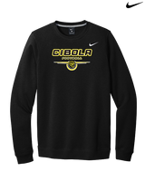 Cibola HS Football Design - Mens Nike Crewneck