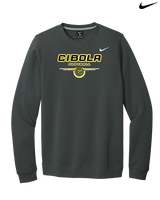 Cibola HS Football Design - Mens Nike Crewneck