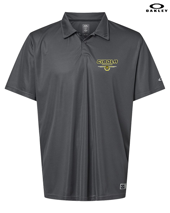 Cibola HS Football Design - Mens Oakley Polo