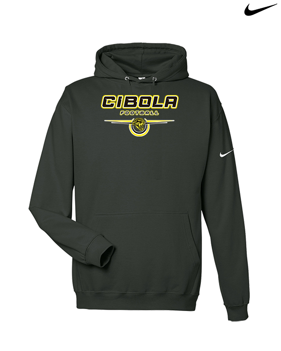 Cibola HS Football Design - Nike Club Fleece Hoodie