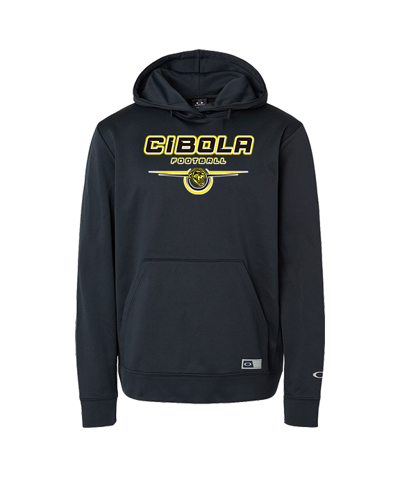 Cibola HS Football Design - Oakley Performance Hoodie