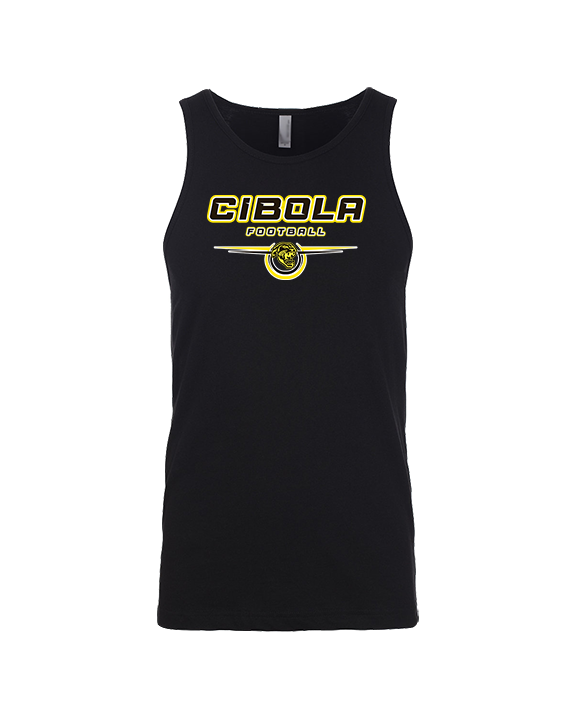 Cibola HS Football Design - Tank Top