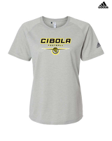 Cibola HS Football Design - Womens Adidas Performance Shirt