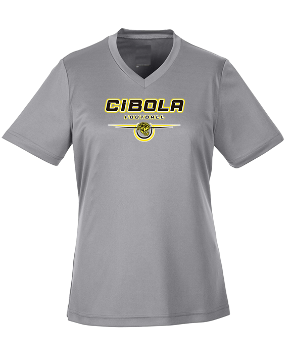 Cibola HS Football Design - Womens Performance Shirt