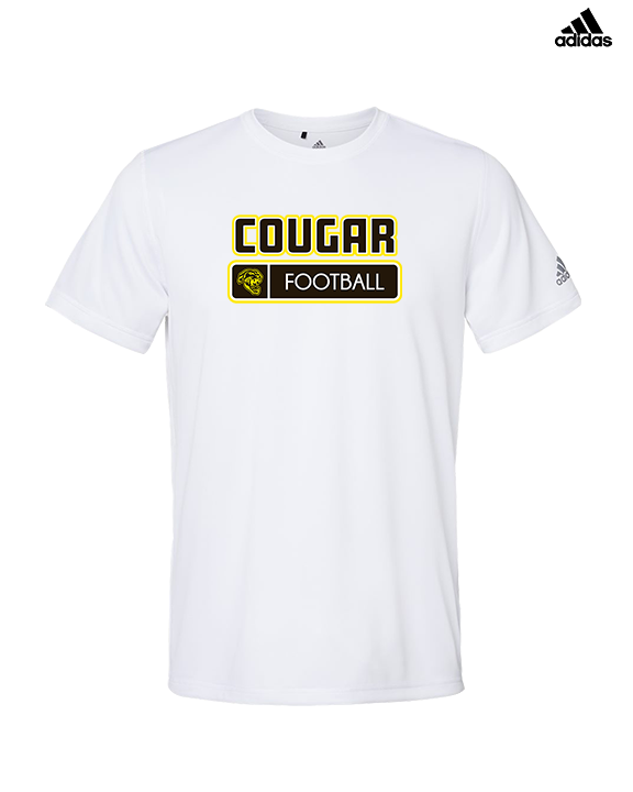 Cibola HS Football Pennant - Mens Adidas Performance Shirt