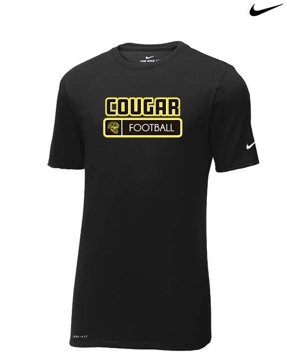 Cibola HS Football Pennant - Mens Nike Cotton Poly Tee