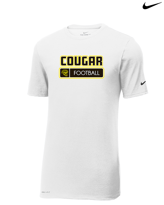 Cibola HS Football Pennant - Mens Nike Cotton Poly Tee