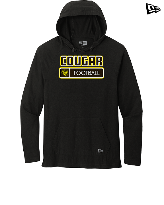 Cibola HS Football Pennant - New Era Tri-Blend Hoodie