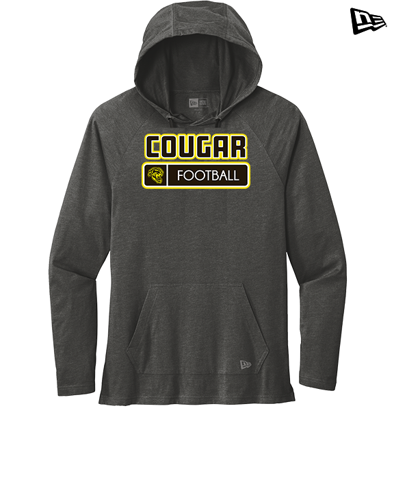 Cibola HS Football Pennant - New Era Tri-Blend Hoodie