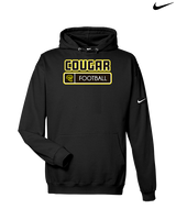 Cibola HS Football Pennant - Nike Club Fleece Hoodie