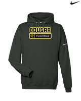 Cibola HS Football Pennant - Nike Club Fleece Hoodie