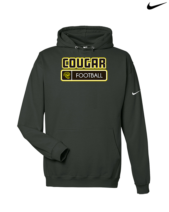 Cibola HS Football Pennant - Nike Club Fleece Hoodie