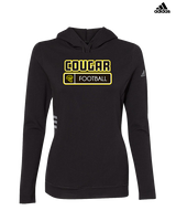 Cibola HS Football Pennant - Womens Adidas Hoodie