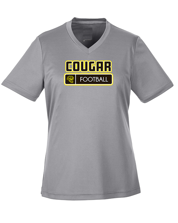 Cibola HS Football Pennant - Womens Performance Shirt