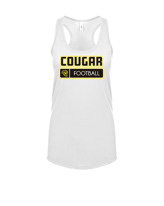 Cibola HS Football Pennant - Womens Tank Top