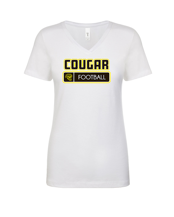 Cibola HS Football Pennant - Womens Vneck