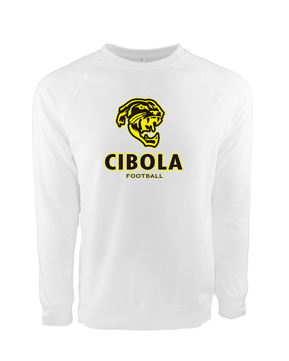 Cibola HS Football Stacked - Crewneck Sweatshirt