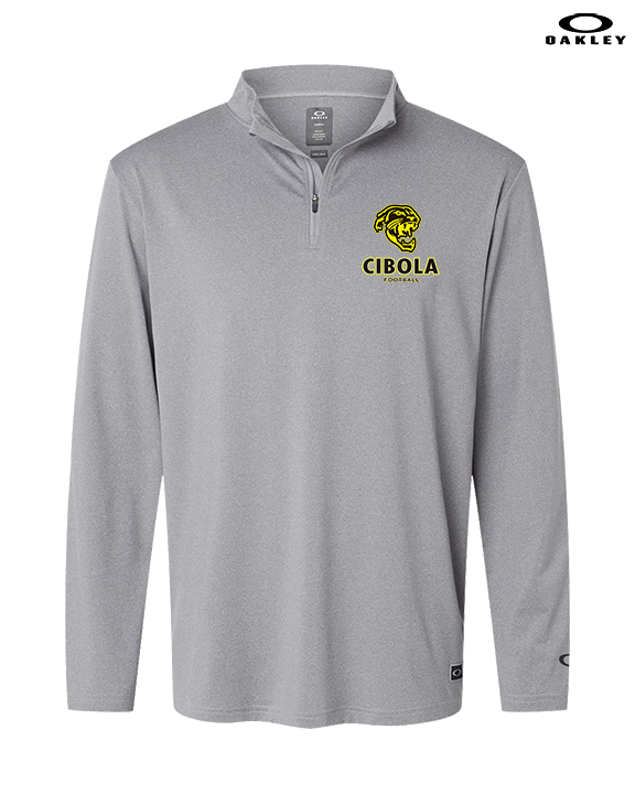 Cibola HS Football Stacked - Mens Oakley Quarter Zip