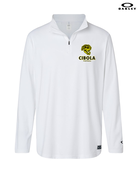 Cibola HS Football Stacked - Mens Oakley Quarter Zip