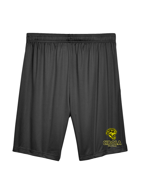 Cibola HS Football Stacked - Mens Training Shorts with Pockets