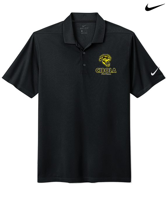 Cibola HS Football Stacked - Nike Polo