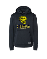 Cibola HS Football Stacked - Oakley Performance Hoodie