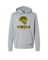 Cibola HS Football Stacked - Oakley Performance Hoodie