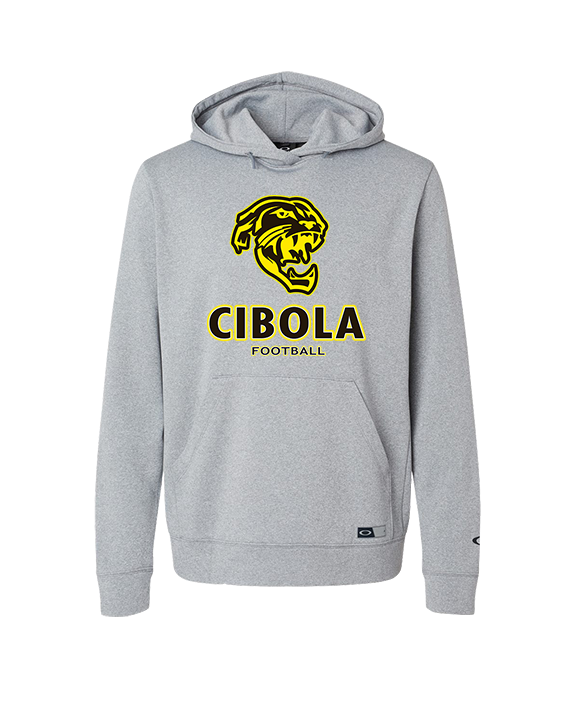 Cibola HS Football Stacked - Oakley Performance Hoodie