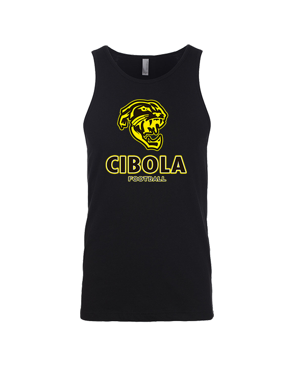 Cibola HS Football Stacked - Tank Top