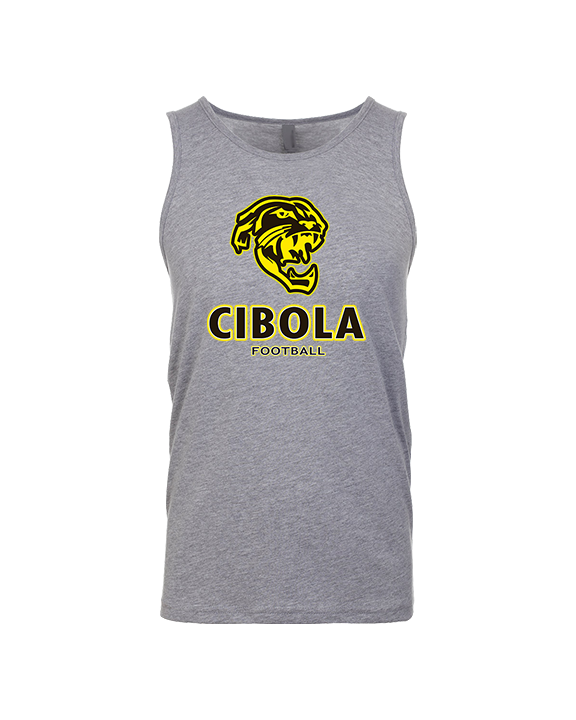 Cibola HS Football Stacked - Tank Top