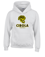 Cibola HS Football Stacked - Youth Hoodie