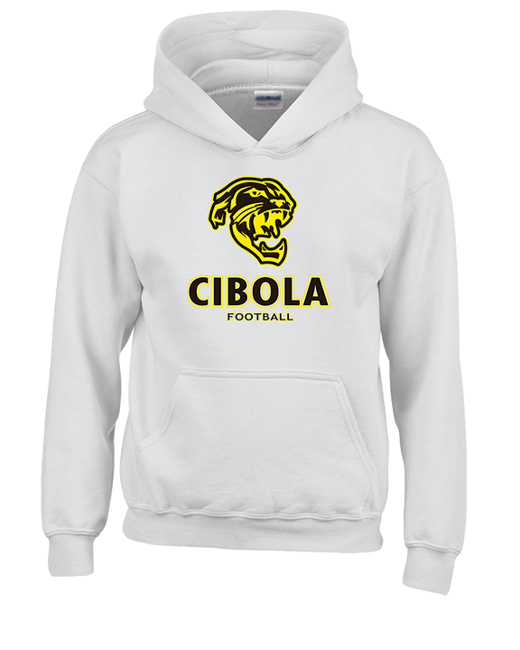 Cibola HS Football Stacked - Youth Hoodie