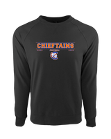 Clairemont HS Football Border - Crewneck Sweatshirt