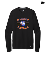 Clairemont HS Football Curve - New Era Performance Long Sleeve