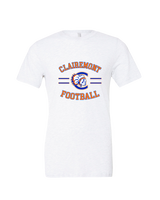 Clairemont HS Football Curve - Tri-Blend Shirt