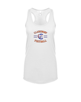 Clairemont HS Football Curve - Womens Tank Top