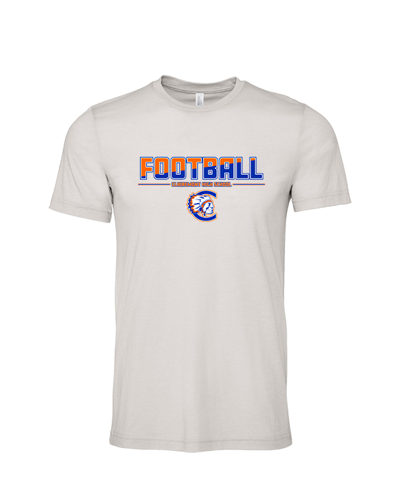 Clairemont HS Football Cut - Tri-Blend Shirt