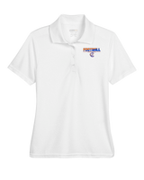 Clairemont HS Football Cut - Womens Polo