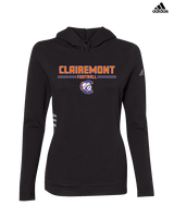 Clairemont HS Football Keen - Womens Adidas Hoodie