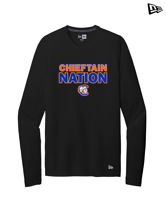 Clairemont HS Football Nation - New Era Performance Long Sleeve