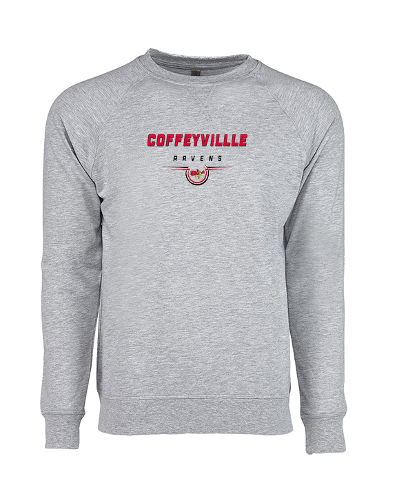 Coffeyville CC Football Design - Crewneck Sweatshirt