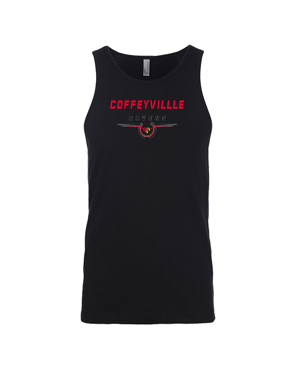 Coffeyville CC Football Design - Tank Top