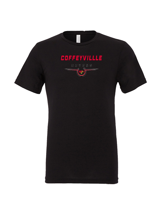 Coffeyville CC Football Design - Tri-Blend Shirt